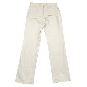 Huk Waypoint Fishing Pants Mens 30x32 Beige Tan Performance Chino H2000185
